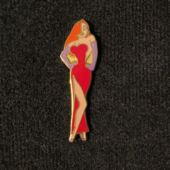 Jessica Rabbit Red Lace Disney | Accessories | Disneyland Jessica Rabbit Hands On Hips With A ...